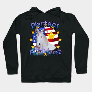 Perfect Attendance - Over Achiever Star Student Award Y2K 2000's Nostalgia 2 Hoodie